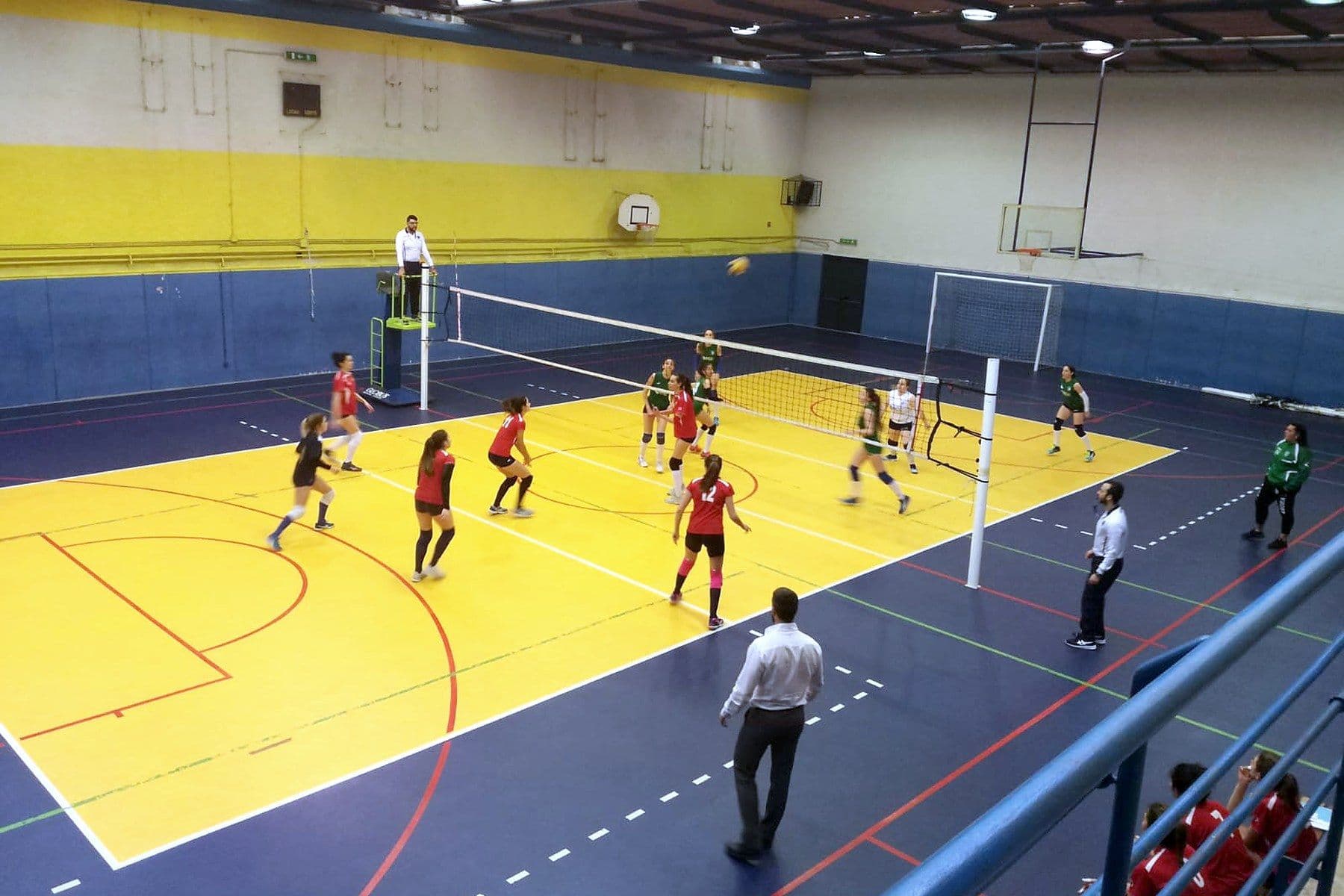 Partita di pallavolo al CUS Roma