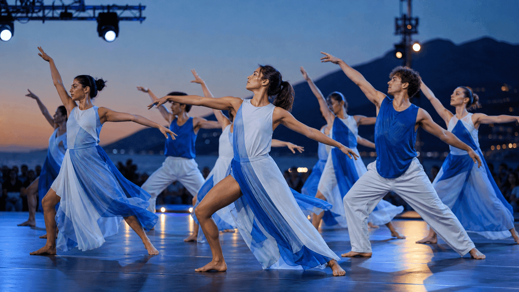 Contemporary dance performance
